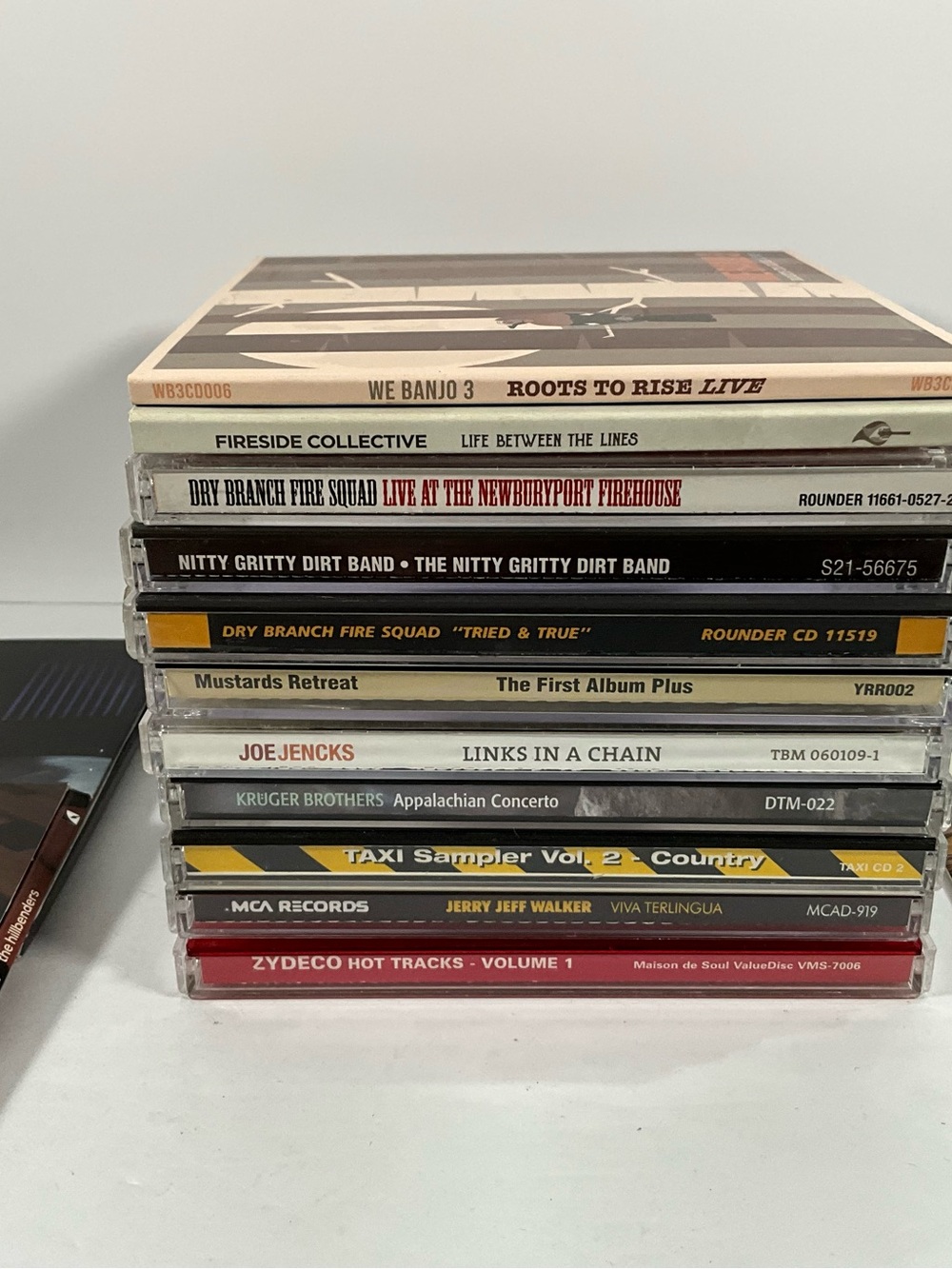12 CD Lot Country/Bluegrass Artists - Joe Jencks, Nitty Gritty, Hillbenders, Etc
